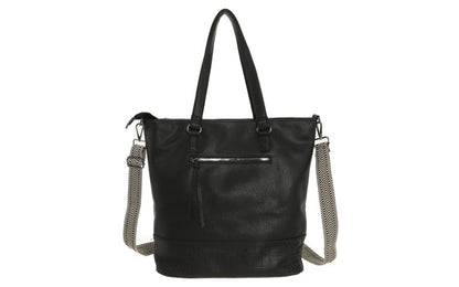 I'm dutch: handtas - schoudertas shopper Clever - Black