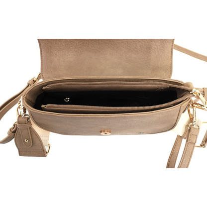 I'm dutch: Handtas - crossbody tas Austin - khaki