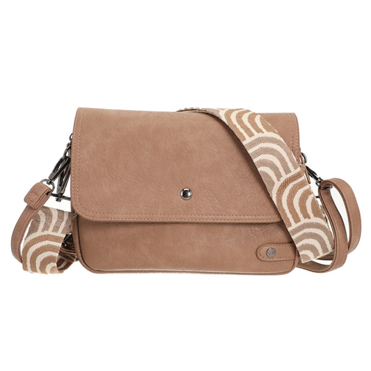 I'm dutch: Handtas - schoudertasje Rennes - camel