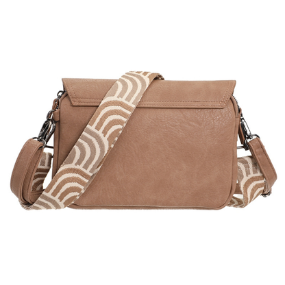 I'm dutch: Handtas - schoudertasje Rennes - camel