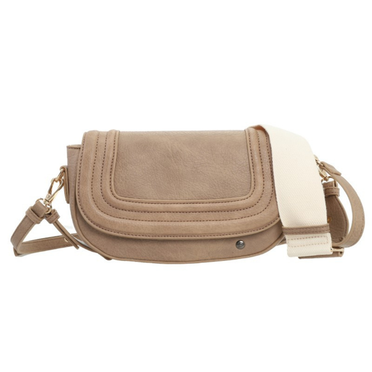 I'm dutch: Handtas - crossbody tas Austin - khaki