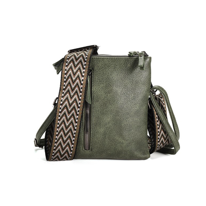 I'm dutch: Handtas - Dark green telefoon- en schoudertasje Tyler