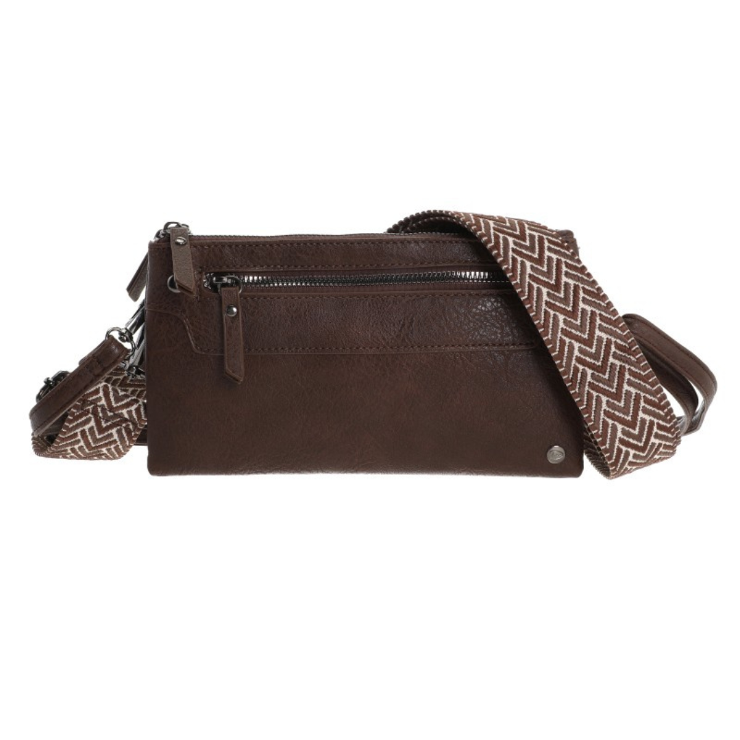 I'm dutch: Handtas - schoudertasje San Leo - Browny