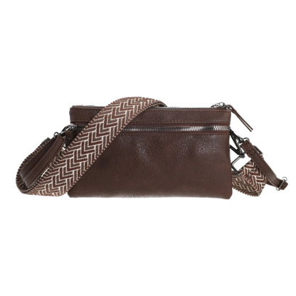 I'm dutch: Handtas - schoudertasje San Leo - Browny