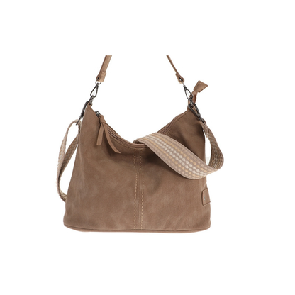 I'm dutch: handtas - schoudertas Palma - camel