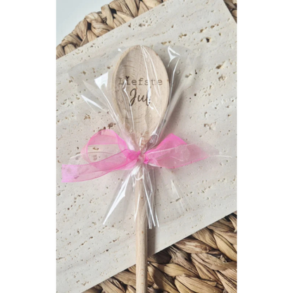 Label ZeeV: Pol lepel hout | JUF