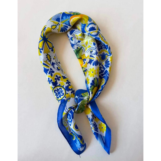 Wauw: mini sjaaltje met print - 27