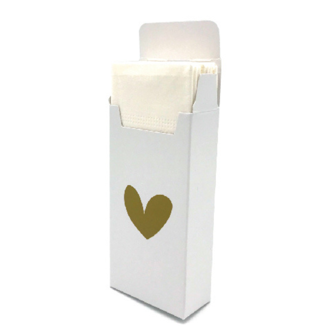 Mail-box: zakdoekdoosje hart