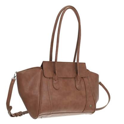 I'm dutch: handtas - Gisborne - camel