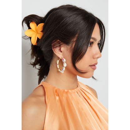 Yehwang: haarclip bloem felle kleurtjes