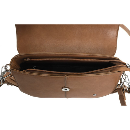 I'm dutch: Handtas - crossbody tas - Santiago - Camel