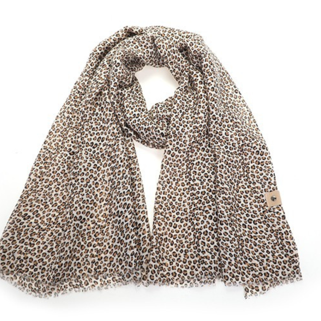 I'm dutch: Sjaal Lome - leopard