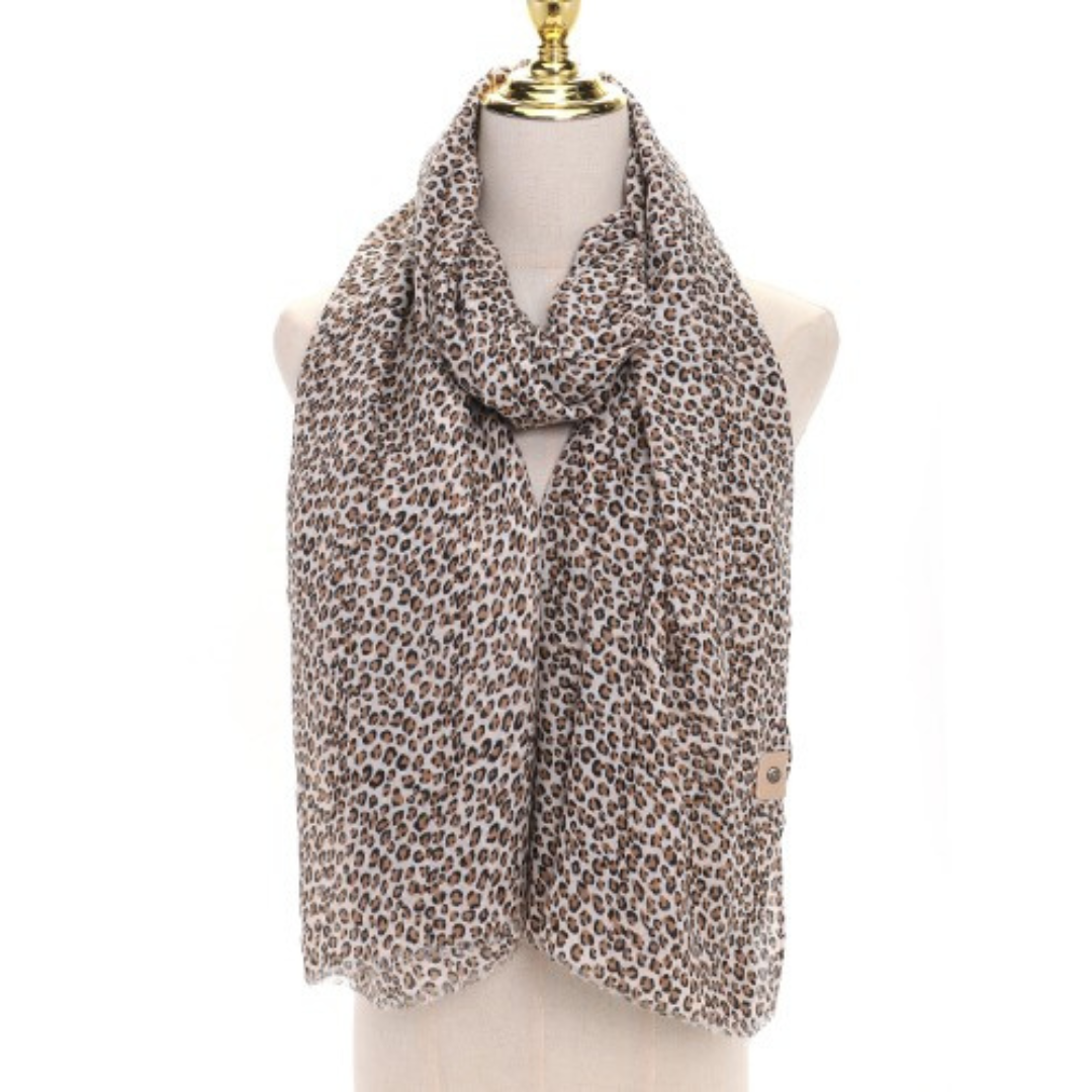 I'm dutch: Sjaal Lome - leopard