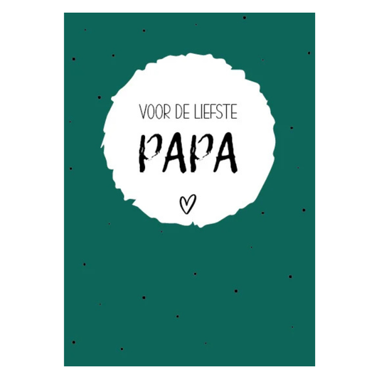 Labelgeluk: Kaart A6 | Voor de liefste Papa