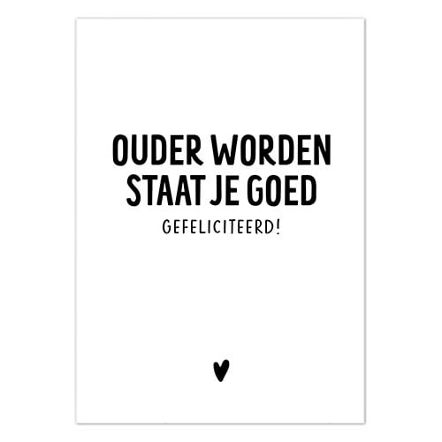 Liefz: kaart a6 - Ouder worden staat je goed