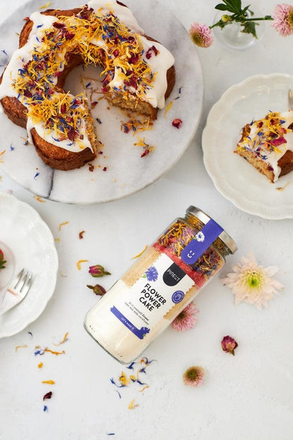 Pineut: cake Pot Flower Power Cake
