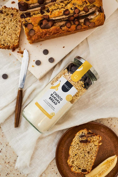 Pineut: cake Pot Choco Bananenbrood