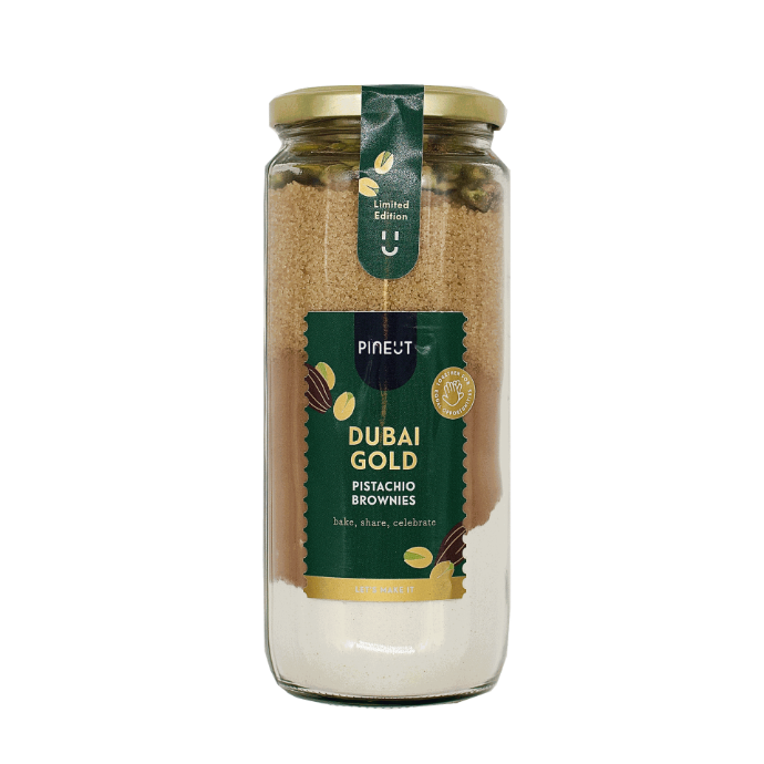 Pineut: Cake | jar | Dubai brownie (limited edition)