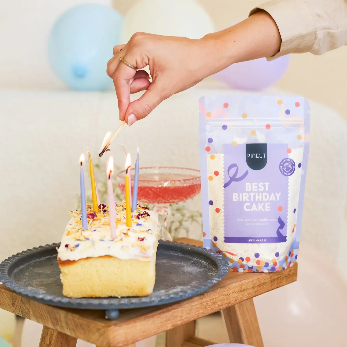 Pineut: cake | pouchbag | Best Birthday cake