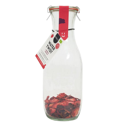 Pineut: Watertwist Karaf Aardbei Hibiscus BIO