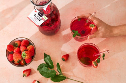 Pineut: Watertwist Karaf Aardbei Hibiscus BIO
