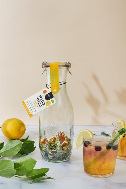 Pineut: Watertwist Karaf Citrus Munt Verveine BIO