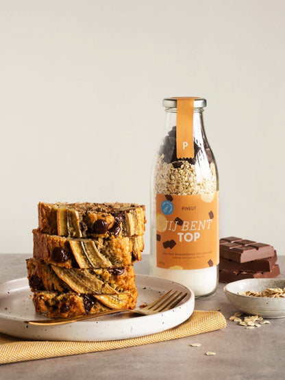 Pineut: "Jij bent top" Bananenbrood