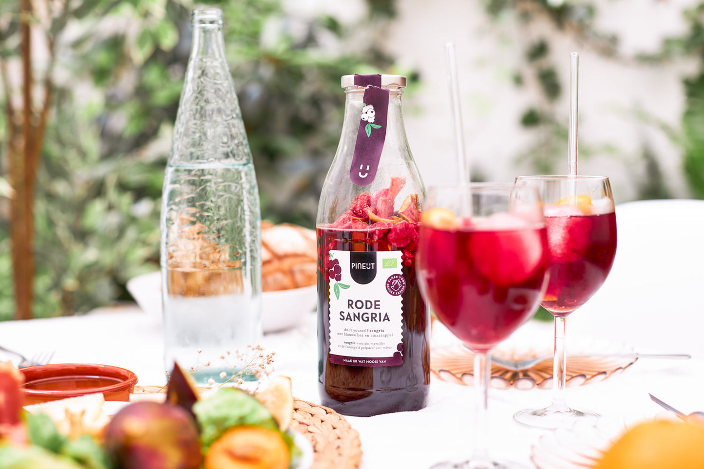 Pineut: Sangria maken BIO | Cocktailfles | Zomerse DIY-sangria