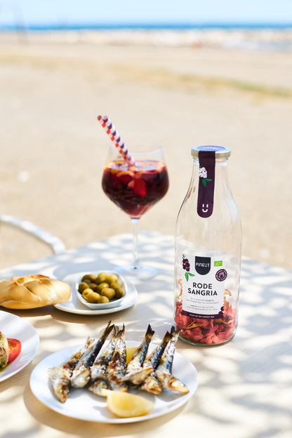 Pineut: Sangria maken BIO | Cocktailfles | Zomerse DIY-sangria