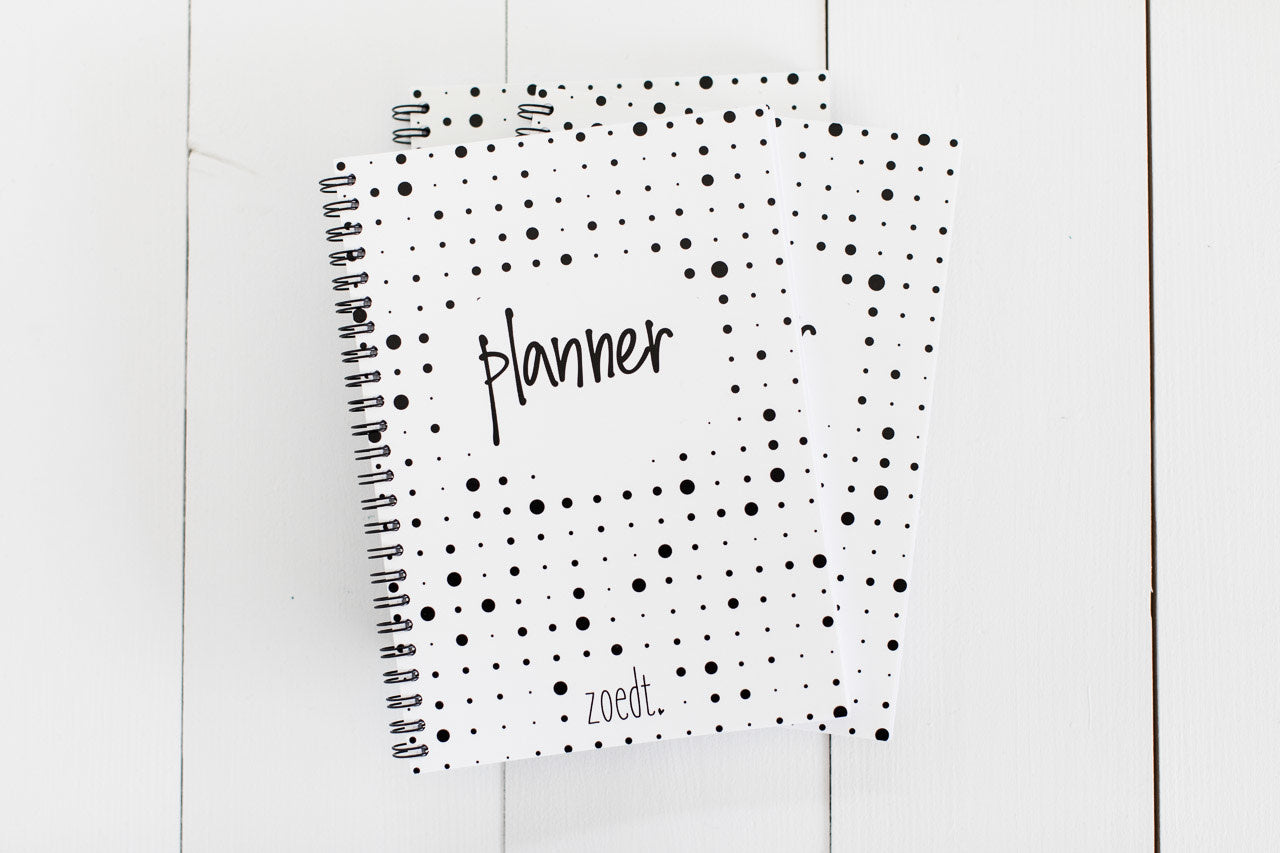 zoedt planner met dots