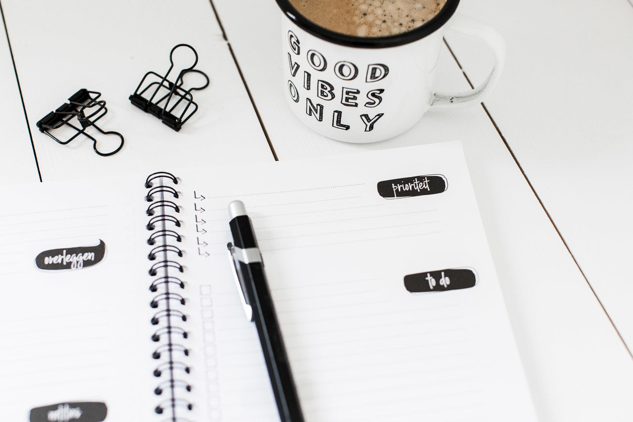 zoedt planner met dots