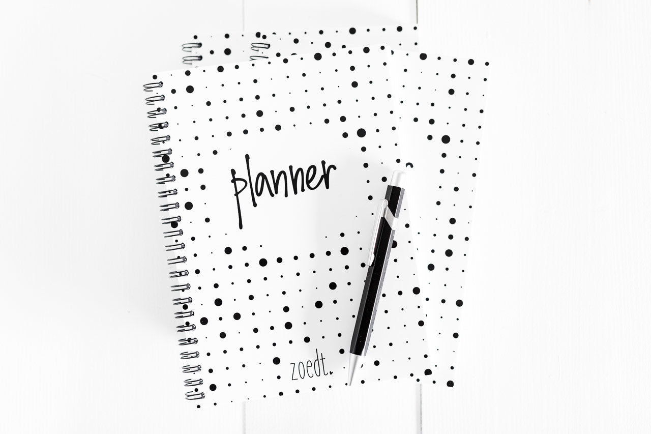 zoedt planner met dots