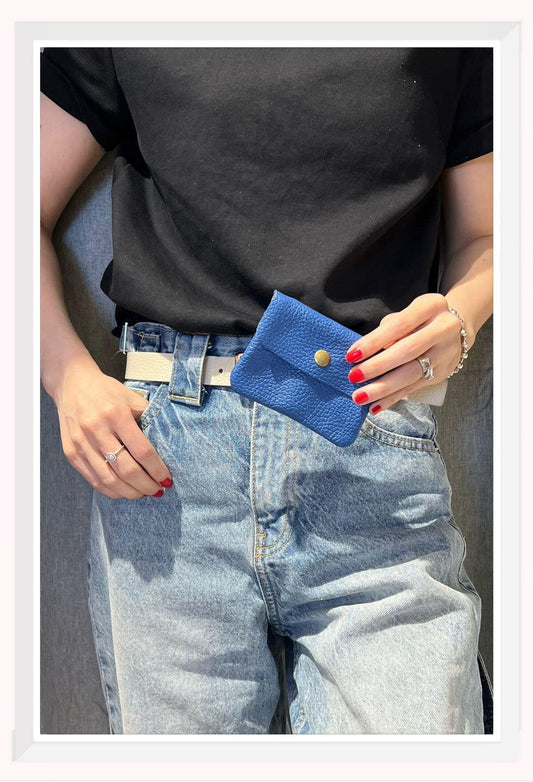 Portemonneetje klein - blauw