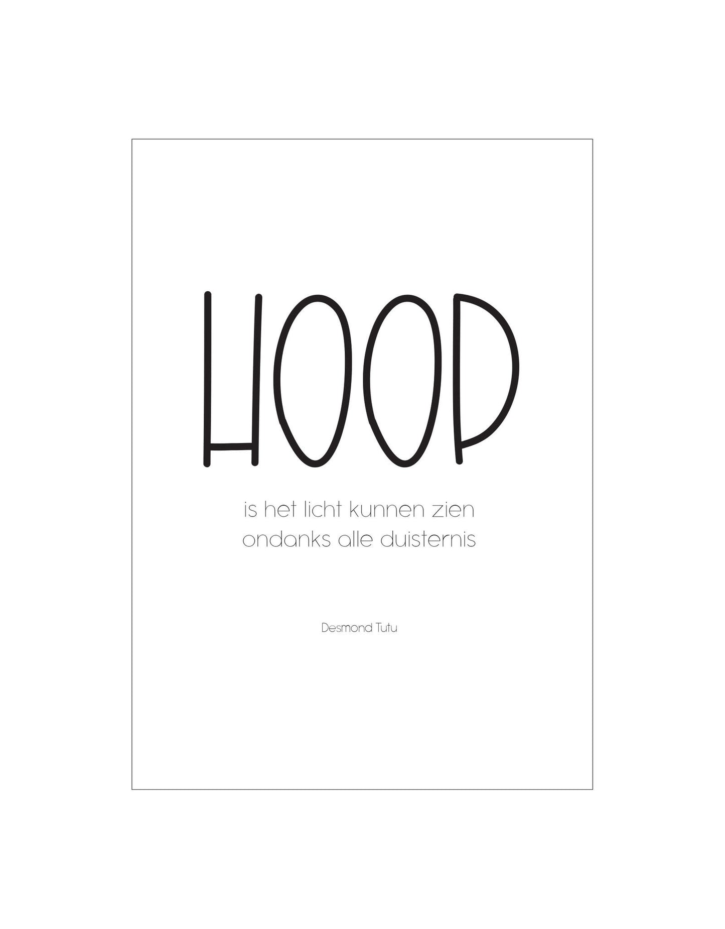 Made by ellen kaartje a6 hoop
