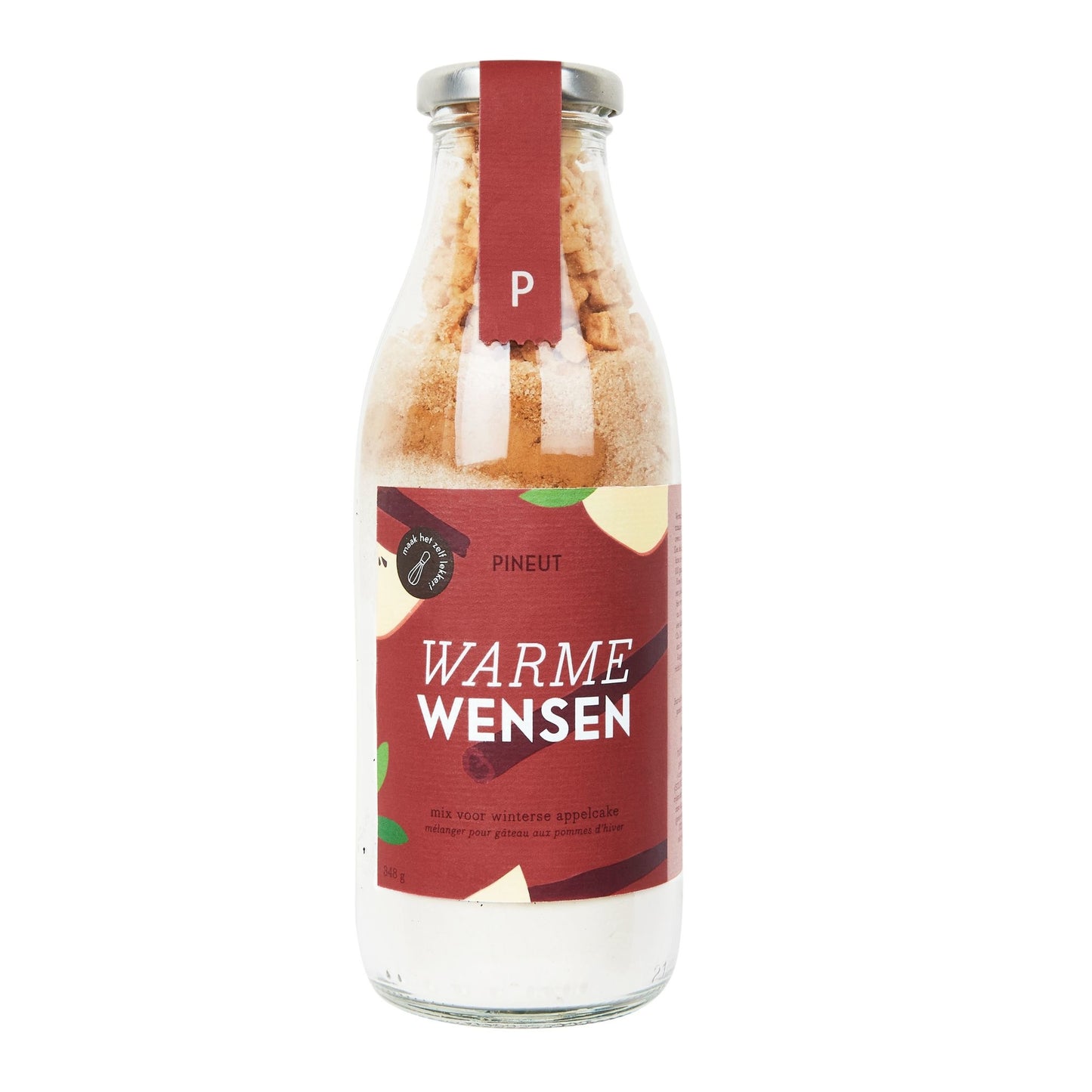 Pineut: "Warme wensen"  appel kaneel cake