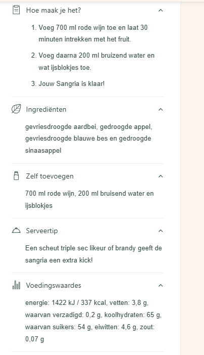 Pineut: Sangria maken BIO | Cocktailfles | Zomerse DIY-sangria