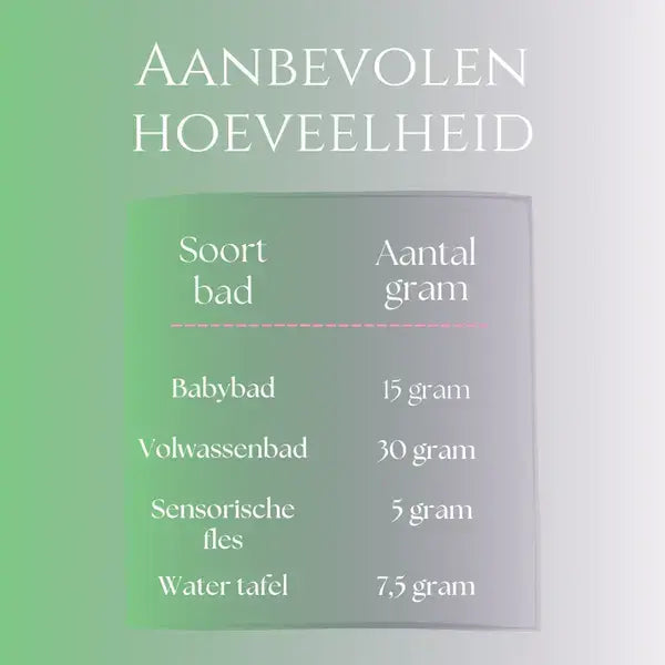Sensus Lotus: Magisch badpoeder - 60 gr. - Apple green