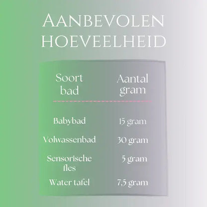 Sensus Lotus: Magisch badpoeder - 60 gr. - Apple green