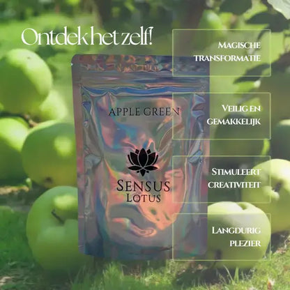 Sensus Lotus: Magisch badpoeder - 60 gr. - Apple green