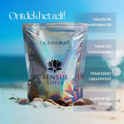 Sensus Lotus: Magisch badpoeder - 60 gr. - Ocean blue