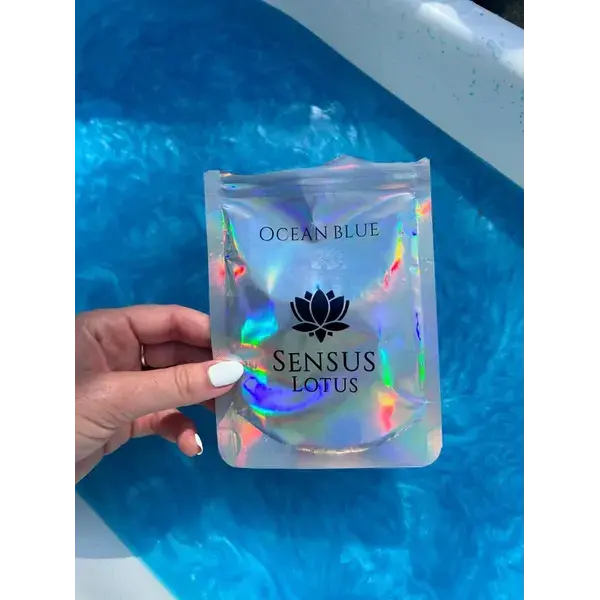 Sensus Lotus: Magisch badpoeder - 60 gr. - Ocean blue