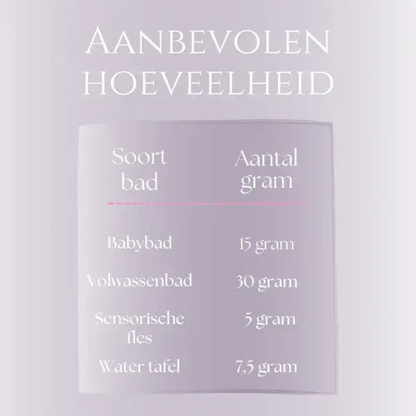Sensus Lotus: Magisch badpoeder - 60 gr. - Pearl white