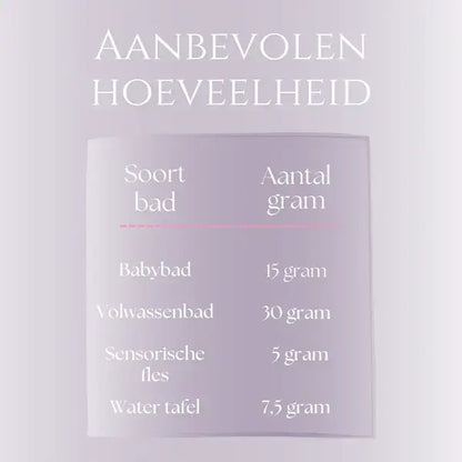 Sensus Lotus: Magisch badpoeder - 60 gr. - Pearl white