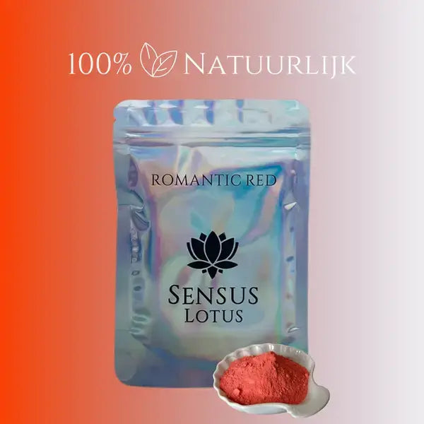 Sensus Lotus: Magisch badpoeder - 60 gr. - Romantic Red