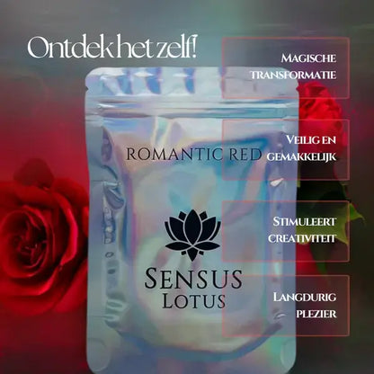 Sensus Lotus: Magisch badpoeder - 60 gr. - Romantic Red