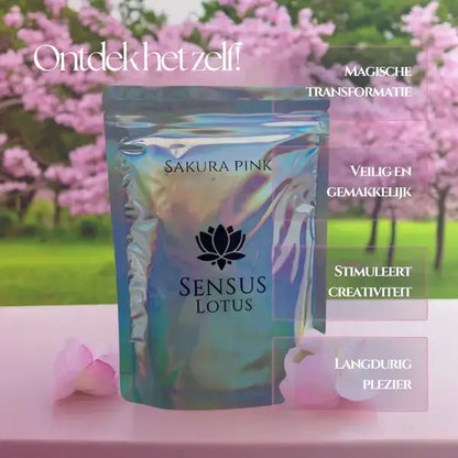 Sensus Lotus: Magisch badpoeder - 60 gr. - Sakura pink