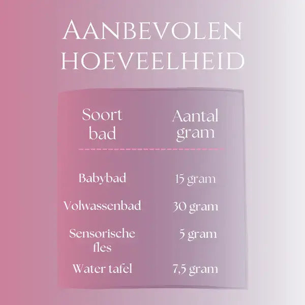 Sensus Lotus: Magisch badpoeder - 60 gr. - Sakura pink