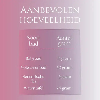 Sensus Lotus: Magisch badpoeder - 60 gr. - Sakura pink