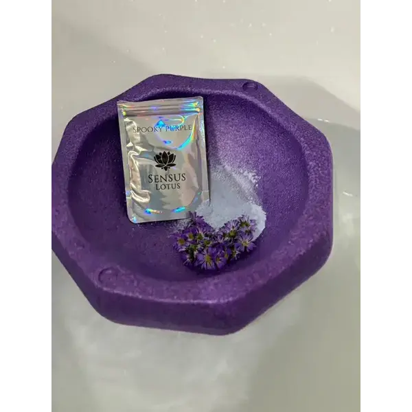 Sensus Lotus: Magisch badpoeder - 60 gr. - Spooky purple