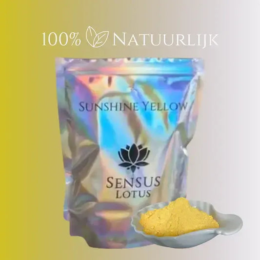 Sensus Lotus: Magisch badpoeder - 60 gr. - Sunshine yellow